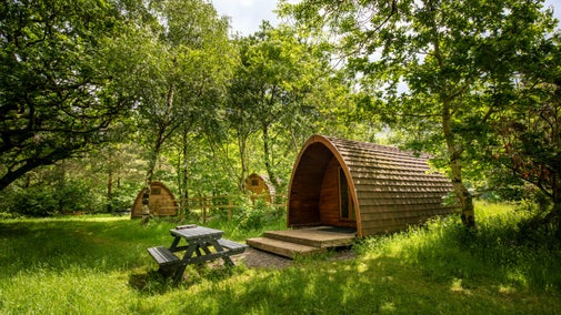Pods at Wasdale Campsite, Cumbria